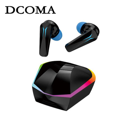 DCOMA Wireless Earbuds Bluetooth 5.4 Headphones Sport Earhooks over Ear Bud Deep Bass with ENC Mic IP7 Waterproof Wireless Earphone for Running