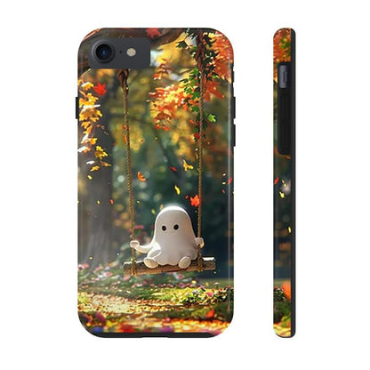 Whimsical Ghost Autumn Halloween Sublimation Phone Case Bundle – Customizable Designs for Iphone 11, 12, 13, 14, 15 Pro & Pro Max.