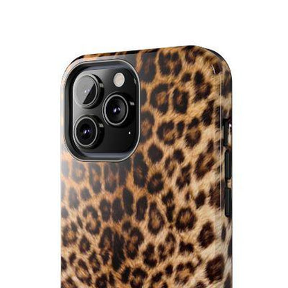 Leopard Print Phone Case, Cheetah Print Tough Phone Case, Iphone 15 14 13 12 11 Pro Max XR, Cool Girl Phone Case