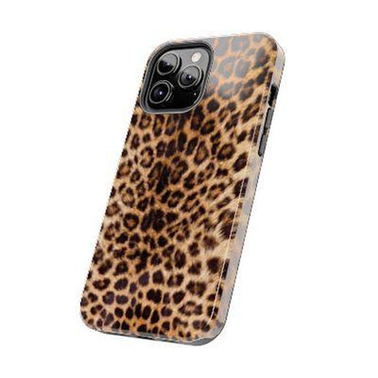 Leopard Print Phone Case, Cheetah Print Tough Phone Case, Iphone 15 14 13 12 11 Pro Max XR, Cool Girl Phone Case