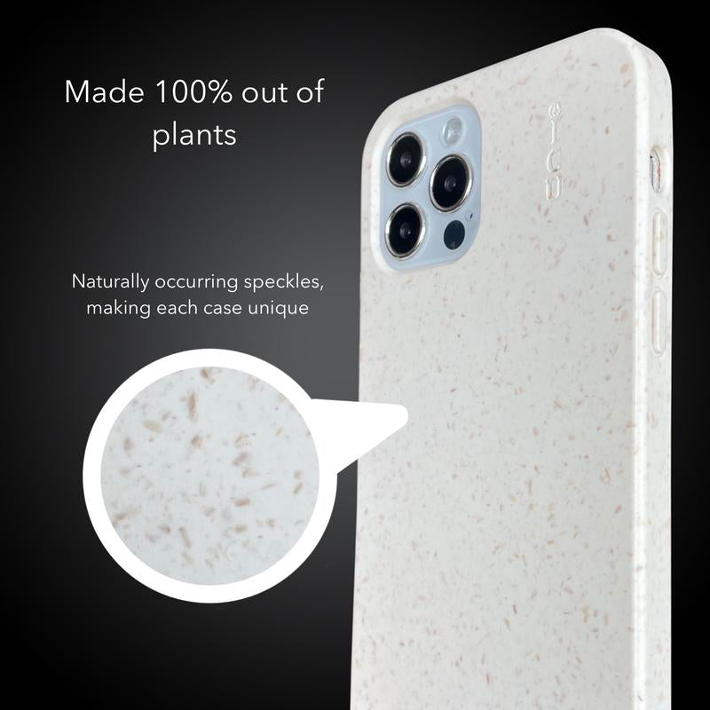 Iphone 13 Pro Eco-Friendly Natural Vegan Recycled Colorful Biodegradable Compostable Phone Case- Zero Waste Packaging