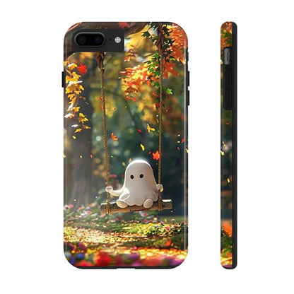 Whimsical Ghost Autumn Halloween Sublimation Phone Case Bundle – Customizable Designs for Iphone 11, 12, 13, 14, 15 Pro & Pro Max.