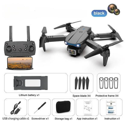 E99 K3 Toy Airplane – Dual Cameras, Folding Design, Fixed-Height Control Dual Camera Dual Camera Mini 3 Pro HD Camera Dji Avata